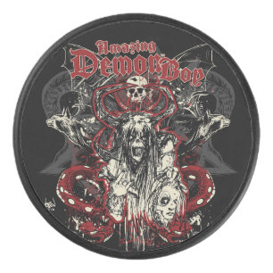 Phantastisch Demon Boy Eishockey Puck