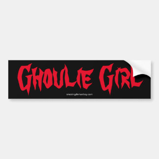 Phantastisch Demon Boy Ghoulie Girl Autoaufkleber