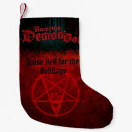 Phantastisch Demon Boy Raise Hell Kleiner Weihnachtsstrumpf
