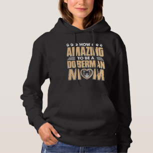 Phantastisch Doberman Mama Hoodie