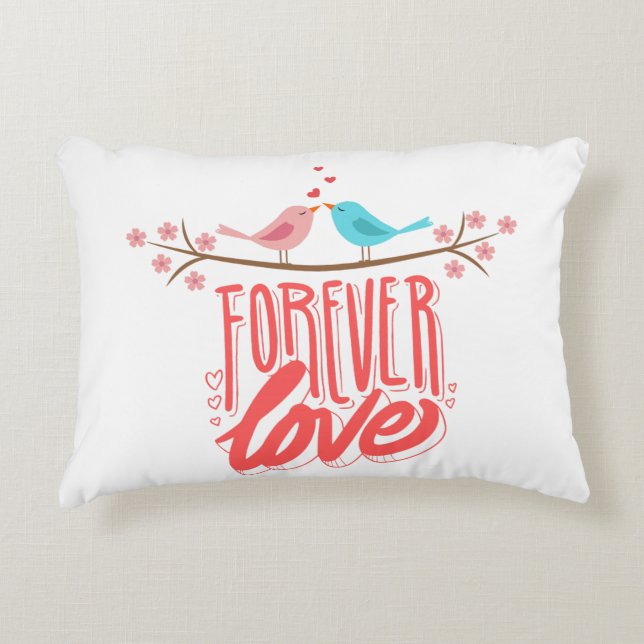 phantastisch für immer lieben Accent Pillow Dekokissen (Vorderseite)