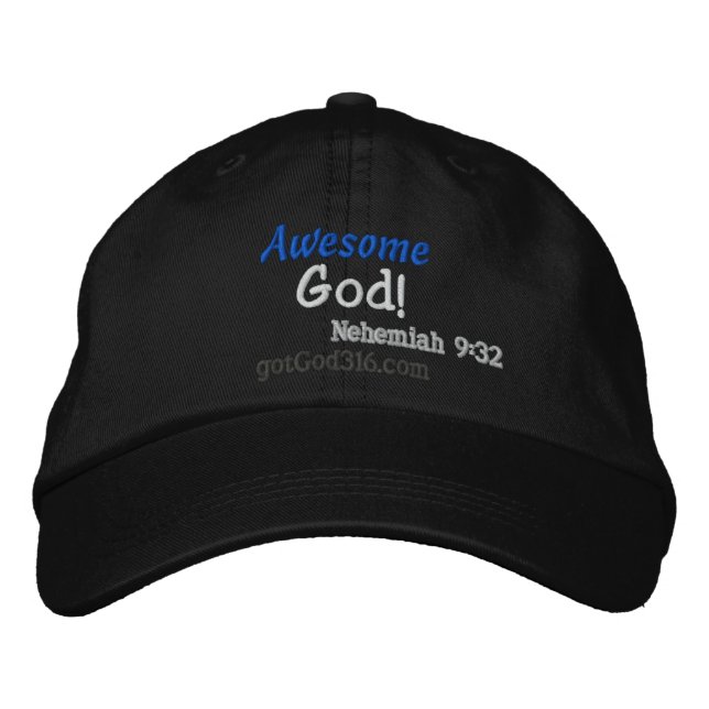 Phantastisch God gotGod316.com Wool Bestickte Baseballkappe (Vorderseite)