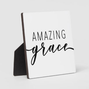 Phantastisch Grace Christlich Bauernhof Unterschri Fotoplatte