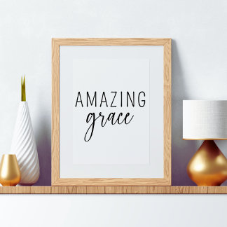 Phantastisch Grace Christlich Poster
