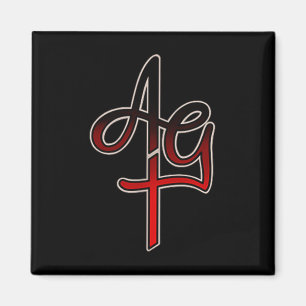 Phantastisch Grace Tattoo Blutungen Herz Magnet