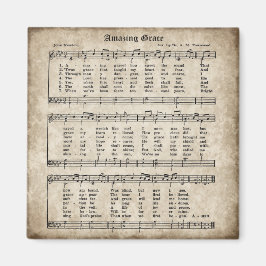 Phantastisch Grace Vintag Style Hymn Magnet