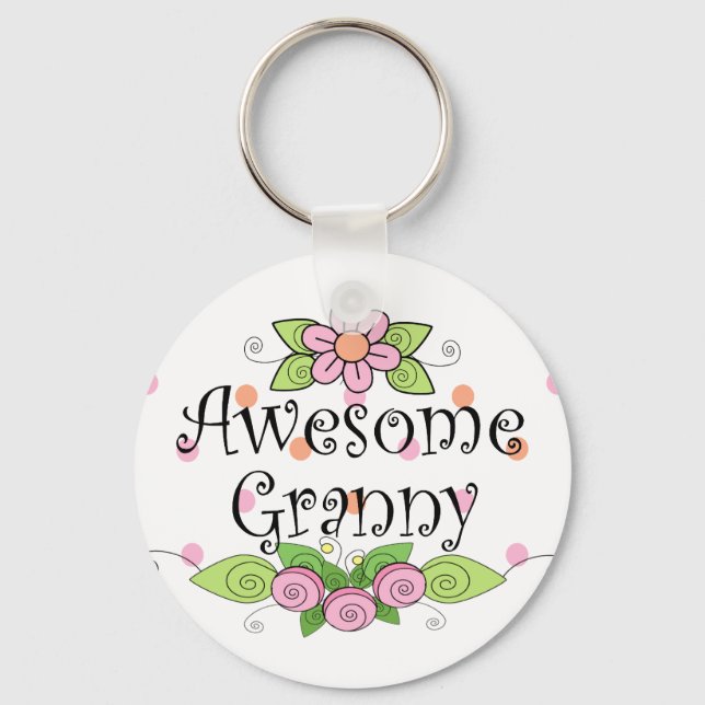 Phantastisch Granny T - Shirt Schlüsselanhänger (Vorderseite)