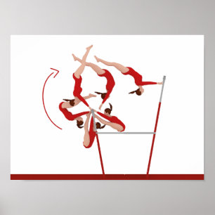 Phantastisch Gymnastik Poster - Ungerade Bars