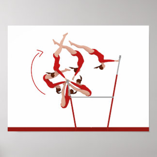 Phantastisch Gymnastik Poster - Ungerade Bars