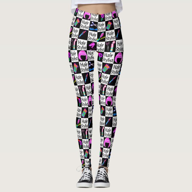 PHANTASTISCH HAIR-STYLISTISCHE LEGGINGS (Vorderseite)