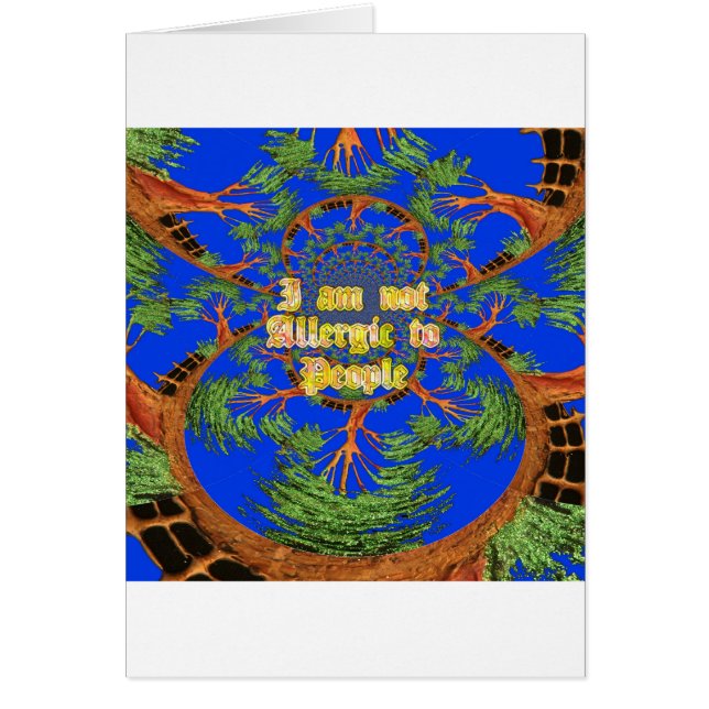 Phantastisch Hakuna Matata Ich bin nicht allergisc (Vorne)