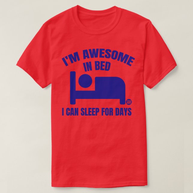PHANTASTISCH IN BETT T-Shirt (Design vorne)
