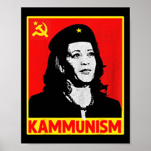 Phantastisch Kamala Harris Kammunismus Kommunismus Poster