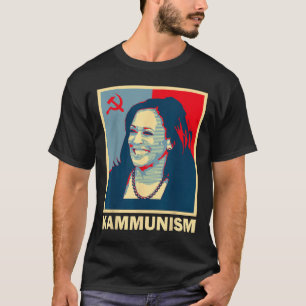 Phantastisch Kamala Harris Kammunismus Kommunismus T-Shirt