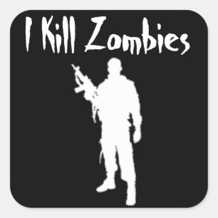 PHANTASTISCH KÖNNE ICH ZOMBIES - STICKER
