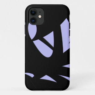 Phantastisch Modern Art Black und Lavendel Case-Mate iPhone Hülle
