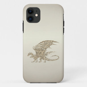 Phantastisch Mosaik Dragon Golden Case-Mate iPhone Hülle