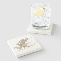 Phantastisch Mosaik Dragon Golden