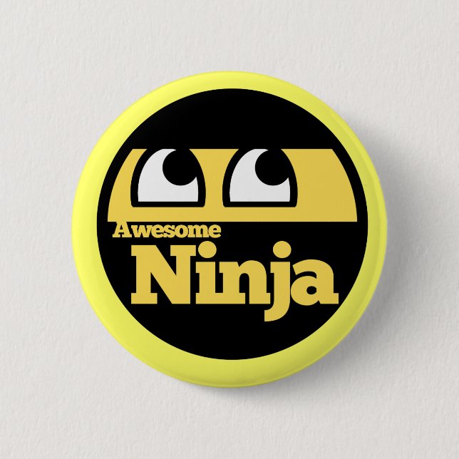 Phantastisch Ninja Button (Vorderseite)