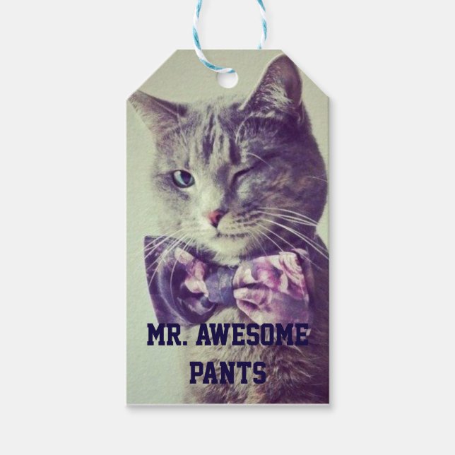 Phantastisch Pants Geburtstagsgeschenke Tags Geschenkanhänger (Vorderseite)