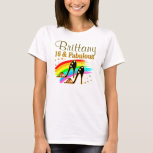 PHANTASTISCH PERSONALISIERT 16 UND FABULOUS APPARE T-Shirt
