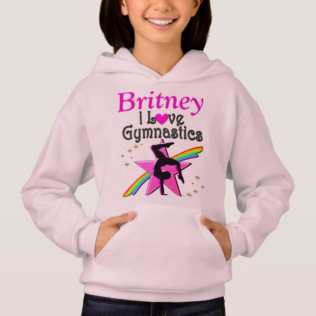 PHANTASTISCH PERSONALISIERT GYMNAST HOODIE (Vorderseite)