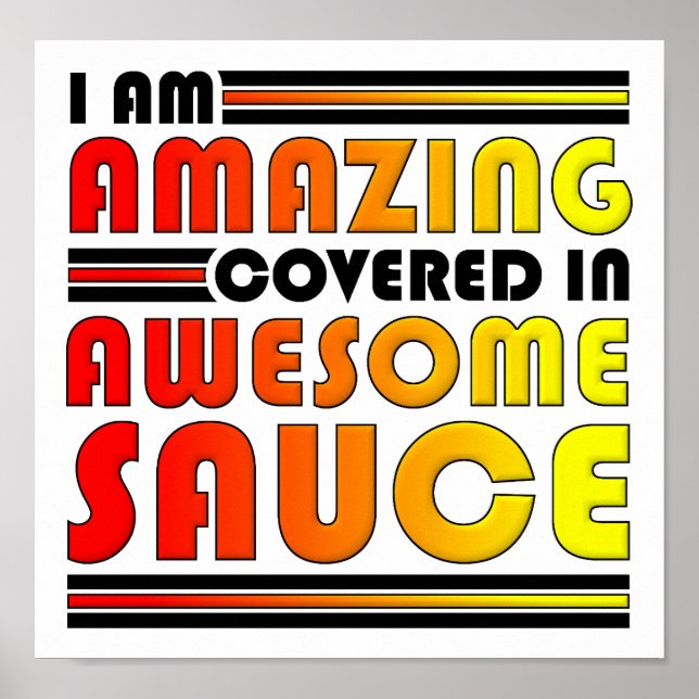 Phantastisch Phantastisch Sauce Funny Poster (Vorne)