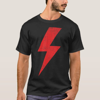 Phantastisch Retro Distressed front ' Back RED Lig T-Shirt