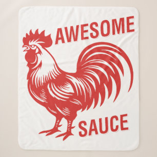 Phantastisch Sauce Rooster Funny Sherpadecke