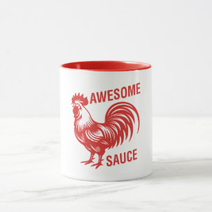 Phantastisch Sauce Rooster Funny Tasse