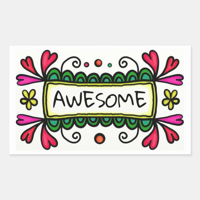 Phantastisch School Sticker (Vorderseite)