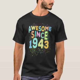 Phantastisch seit 1943 Retro 79 Jahre alt 79. Gebu T-Shirt