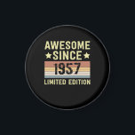 Phantastisch seit 1957 Retro 65 Jahre alt Geburtst Magnet<br><div class="desc">1</div>