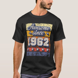 Phantastisch seit 1962 60. Geburtstagsparty Retro  T-Shirt