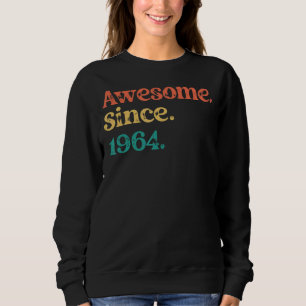 Phantastisch seit 1964 70er 60er Retro Birthday Pa Sweatshirt