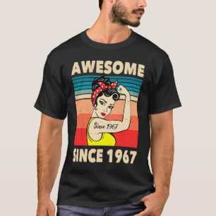 Phantastisch seit 1967, 56. Geburtstagsdekorat T-Shirt