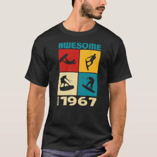 Phantastisch seit 1967 Wakeboard Lifestyle T-Shirt