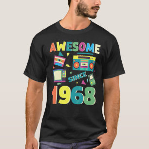 Phantastisch Seit 1968 Vintag 1968 54. Geburtstag  T-Shirt
