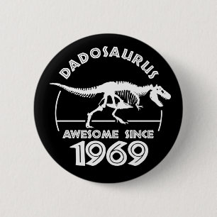 Phantastisch seit 1969 Vater Geburtstag T - Shirt Button