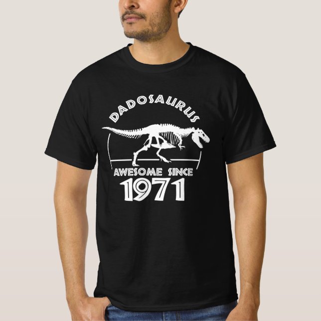 Phantastisch seit 1971 Vater Geburtstag T-Shirt (Vorderseite)