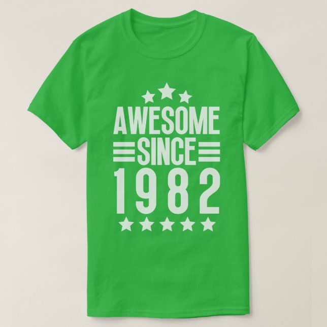 Phantastisch seit 1982 4 T-Shirt (Design vorne)