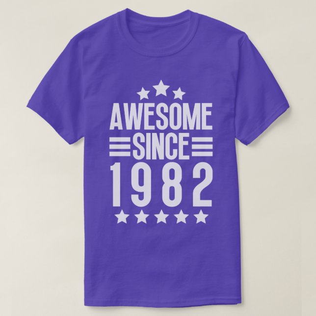 Phantastisch seit 1982 4 T-Shirt (Design vorne)