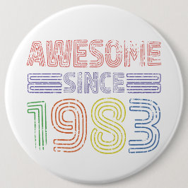 Phantastisch seit 1983 Vintager Button