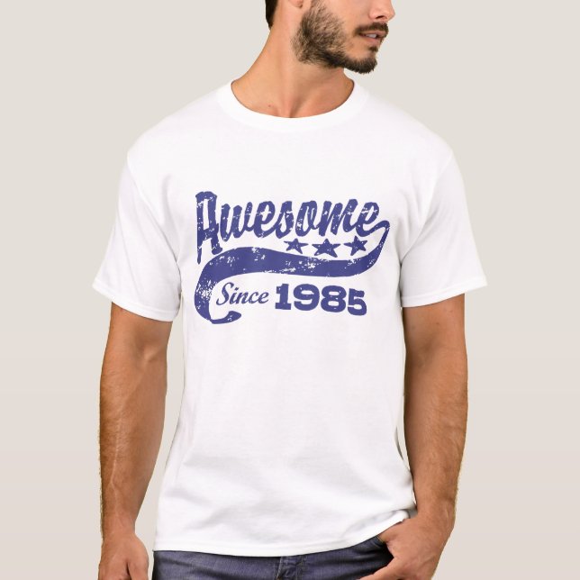 Phantastisch seit 1985 T-Shirt (Vorderseite)