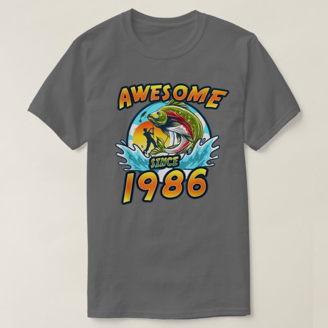 Phantastisch seit 1986 T-Shirt (Design vorne)