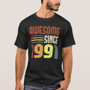 Phantastisch Seit 1991 32. Geburtstag Retro Vintag T-Shirt