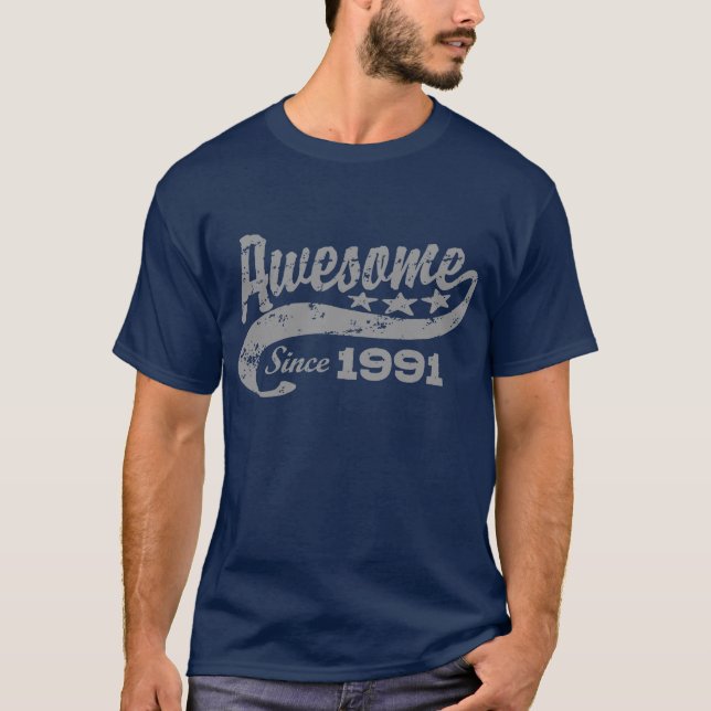 Phantastisch seit 1991 T-Shirt (Vorderseite)