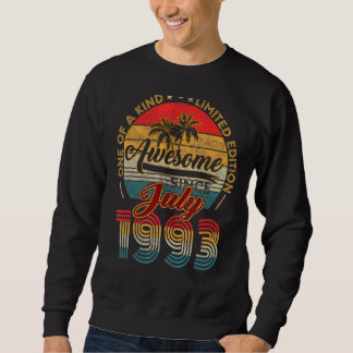 Phantastisch seit 1993 Geboren Juli 1993 29 Jahre  Sweatshirt