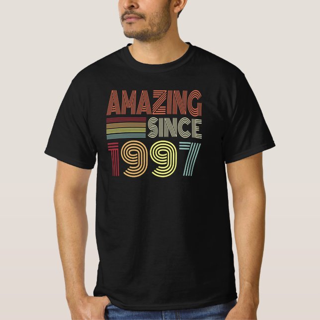 Phantastisch seit 1997 Retro Geboren 1997 Geburtst T-Shirt (Vorderseite)