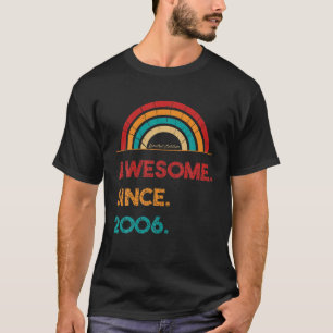 Phantastisch Seit 2006 16th Birthday Rainbow Gifts T-Shirt